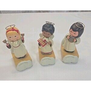 Hallmark Children's Christmas Pageant Angel Choir Band of 3 2012 Working